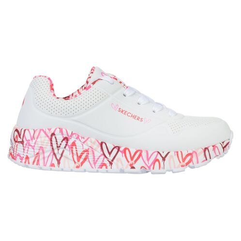 Pantofi sport SKECHERS pentru copii UNO LITE - LOVEY LUV - 314976LWRPK